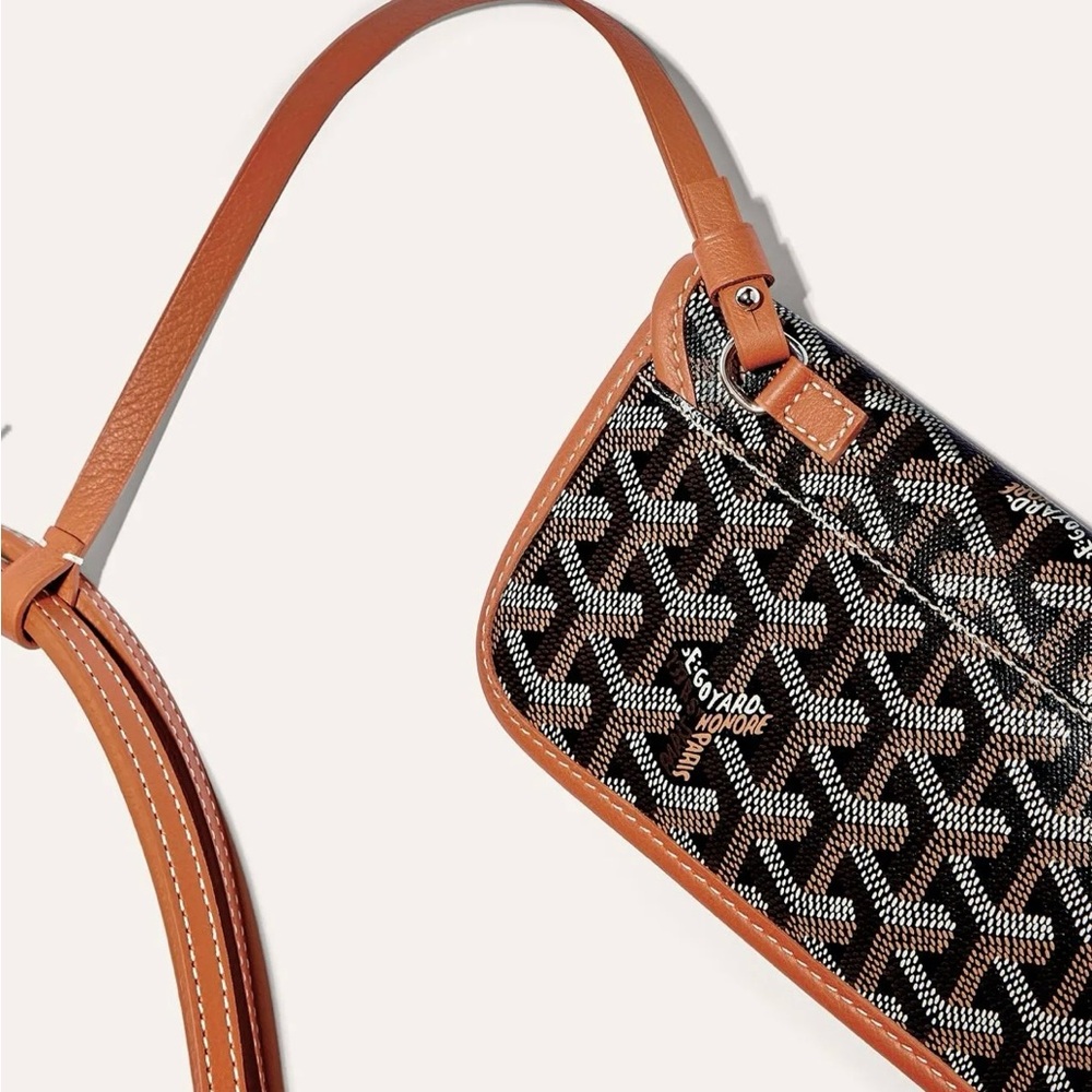 Authentic Goyard Classic Brown and Black St Louis GM Tote - Picture 4 of 9